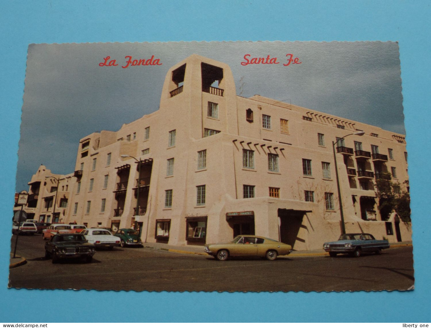 LA FONDA Motel Old Santa Fe, New Mexico ( Edit. : Petley Studios ) Anno 19?? ( Voir / See Scans ) ! - Santa Fe