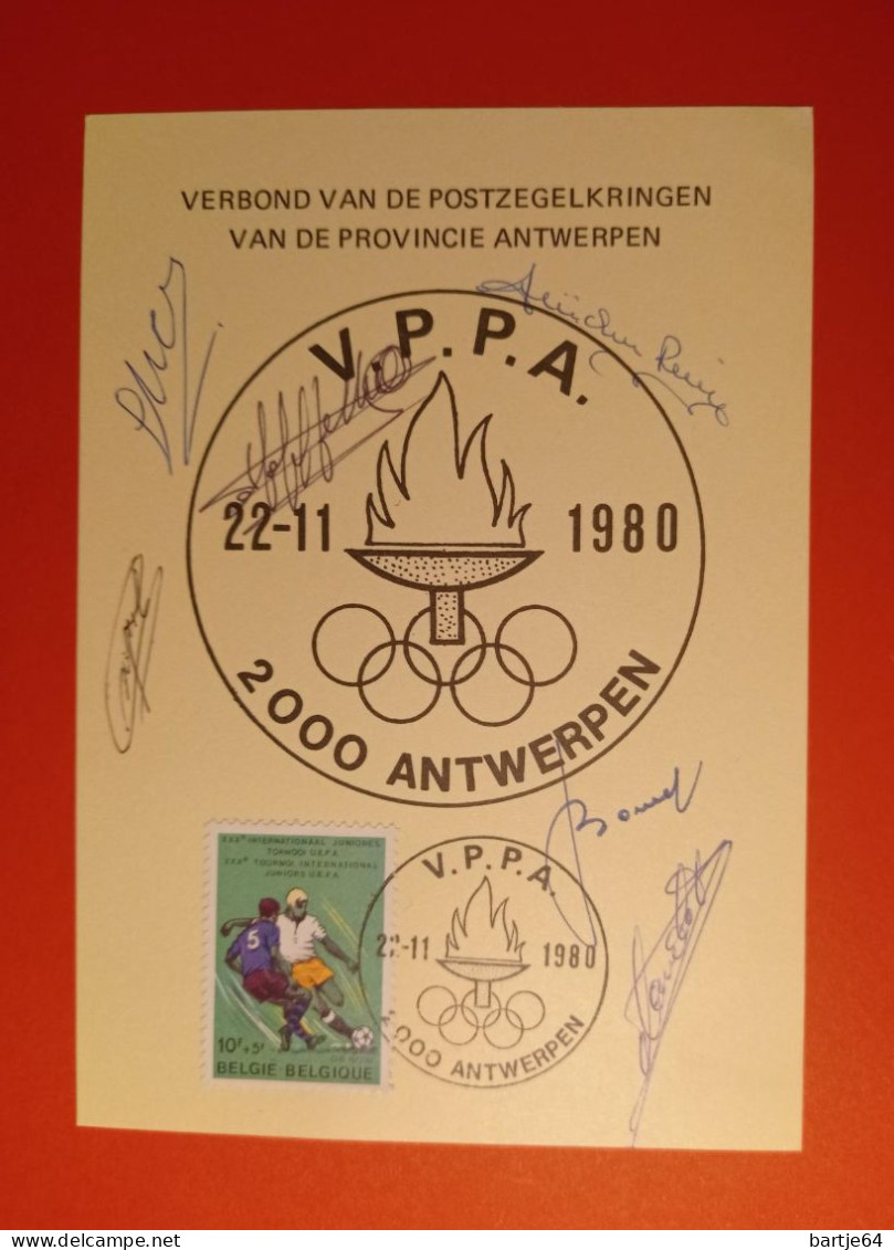 1977 Belgium - Card - Andere & Zonder Classificatie