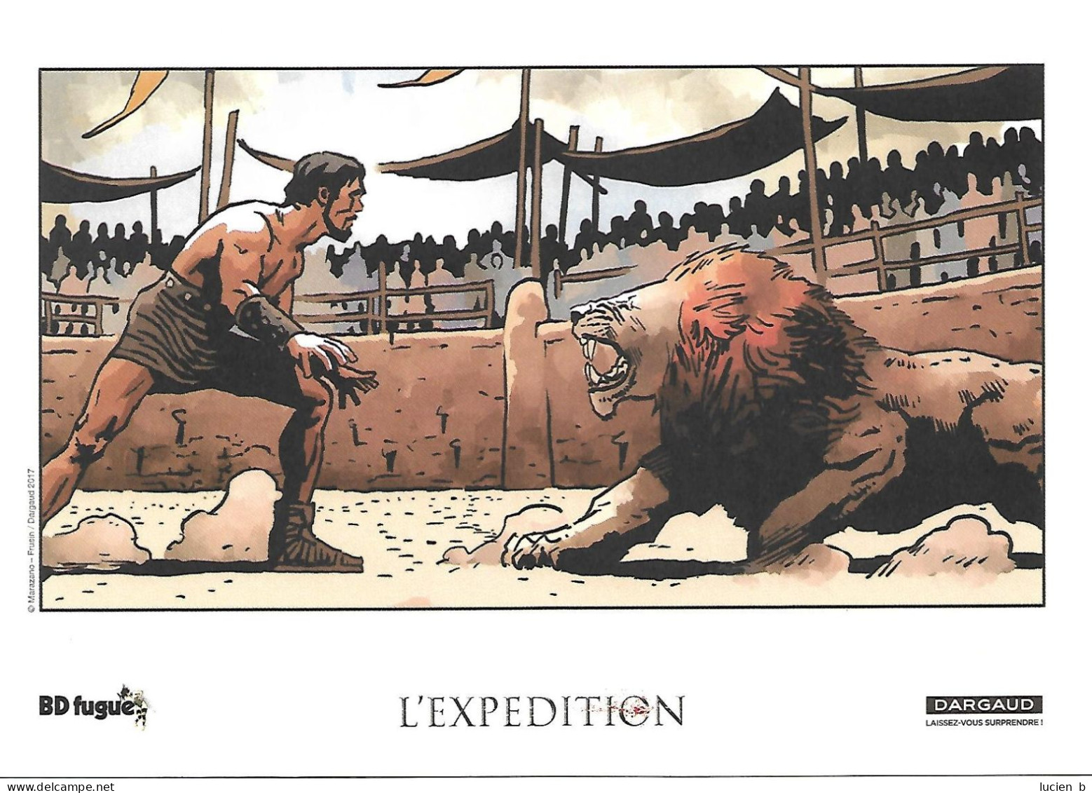 FRUSIN  -  Ex-libris "L'expédition, Tome 3"  (EB) - Illustrateurs D - F