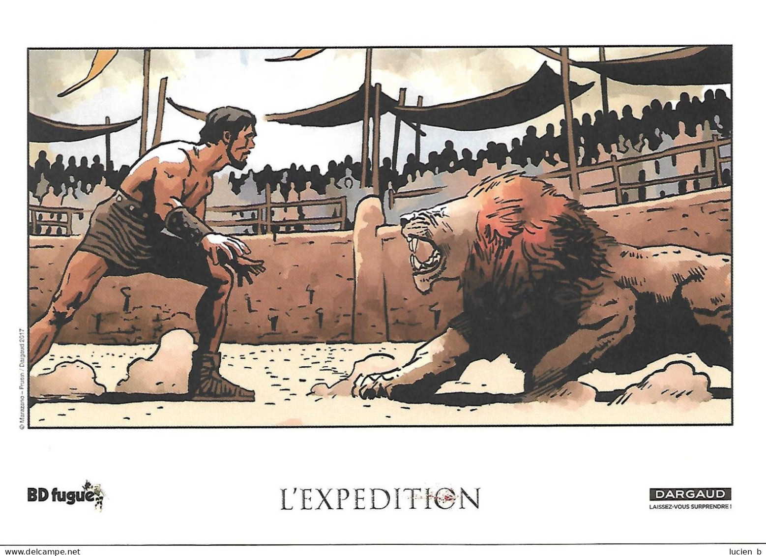 FRUSIN  -  Ex-libris "L'expédition, Tome 3"  (EB) - Illustrators D - F
