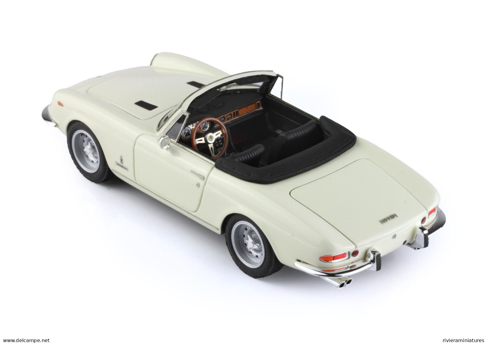 BBR - FERRARI 365 GTS - 1969 - Crème - BBR CAR56E - 1/43