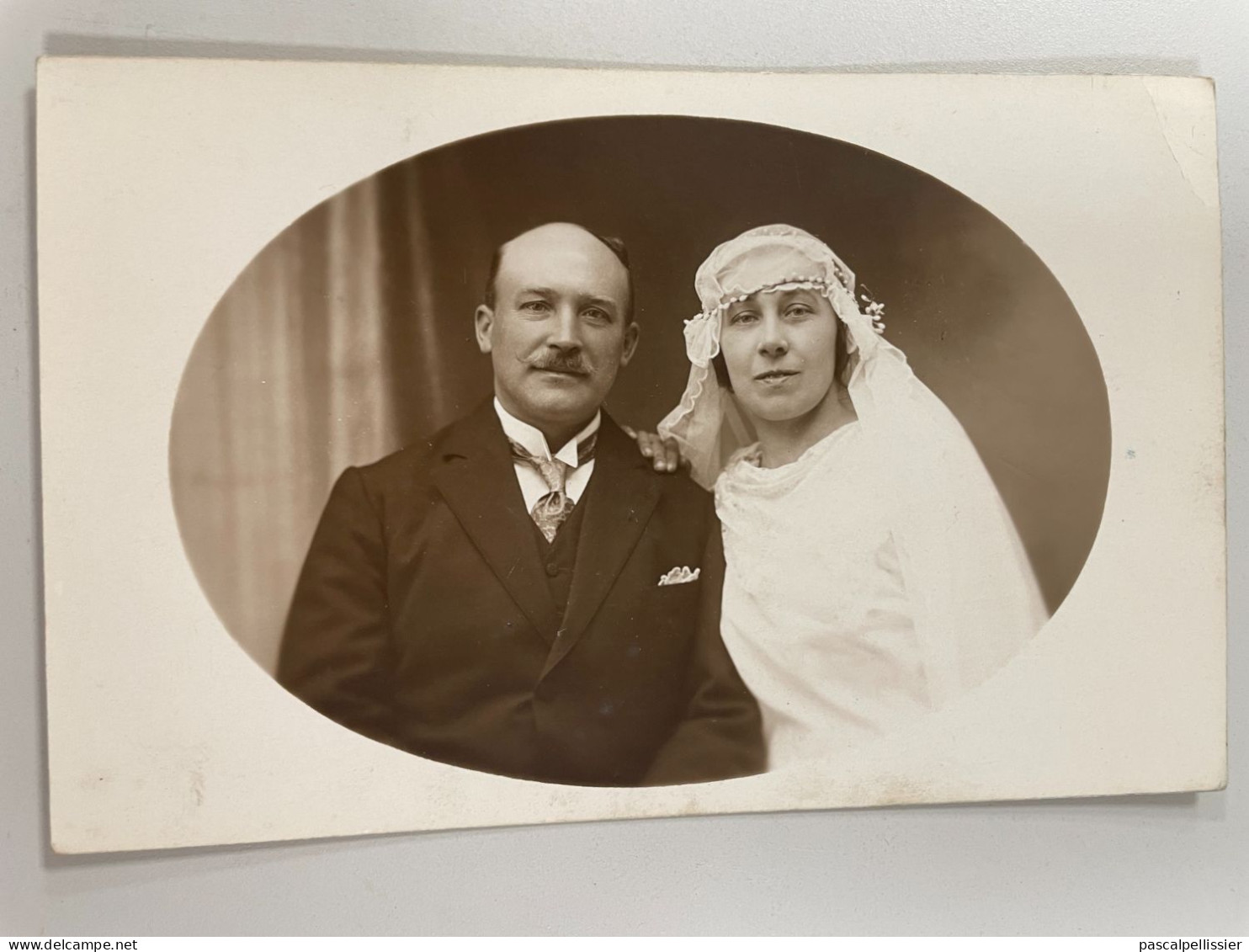 CPA - Photo De Mariage - Joseph ( Frère De Charles ) BACQUET Ou  BOCQUET Et Cléophée - Juillet 1926 - BAPEAUME NORD - Noces