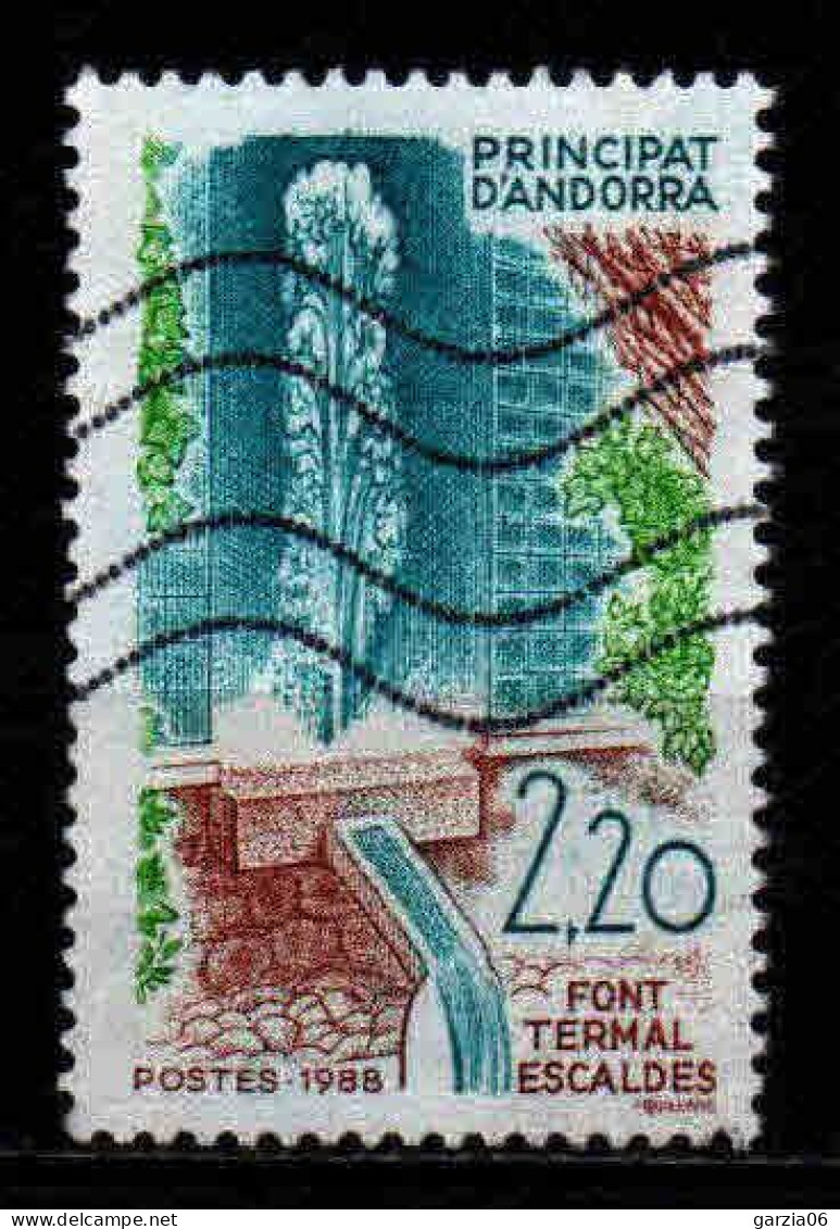 Andorre - 1988 -  Thermalisme  - N° 371 - Oblit - Used - Gebruikt