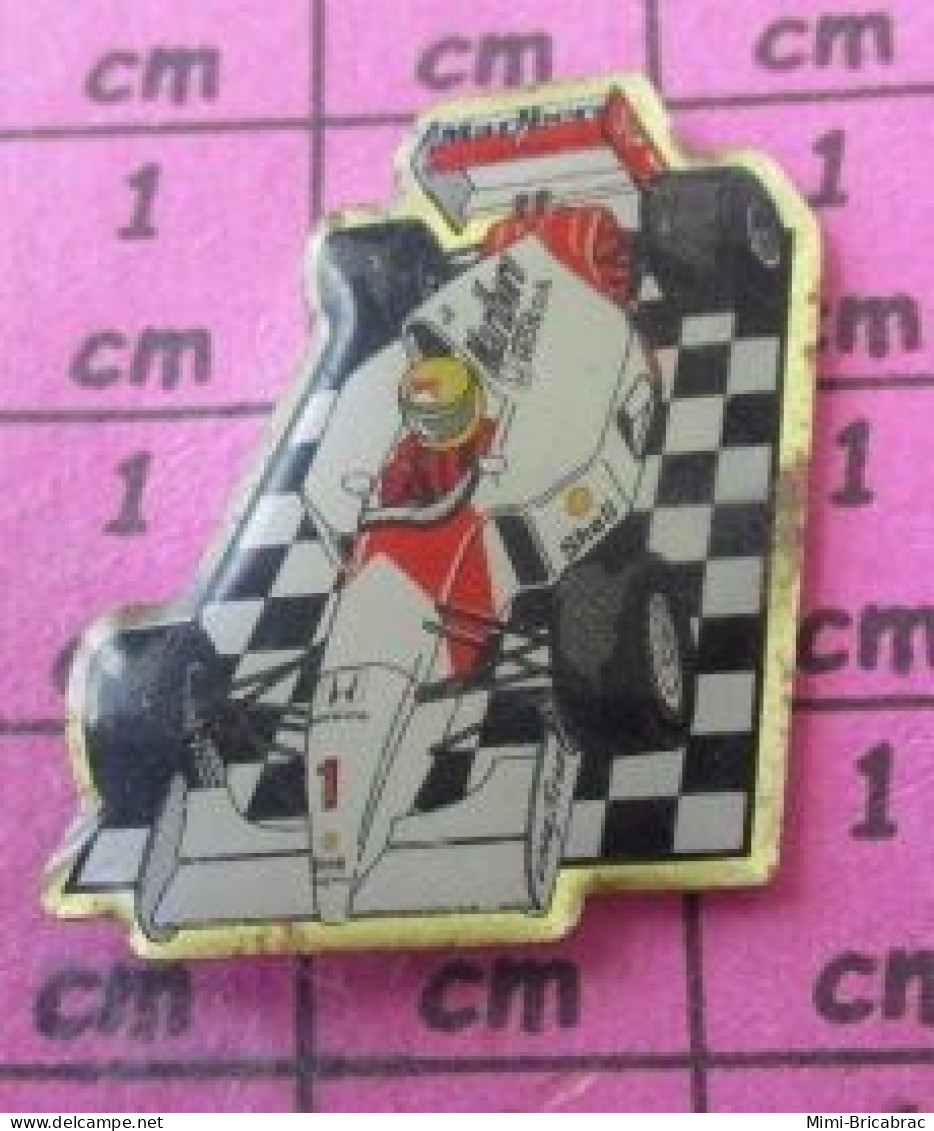 2117 Pin's Pins / Beau Et Rare / SPORTS / VOITURE F1 FORMULE 1 HONDA DAMIERS - Car Racing - F1