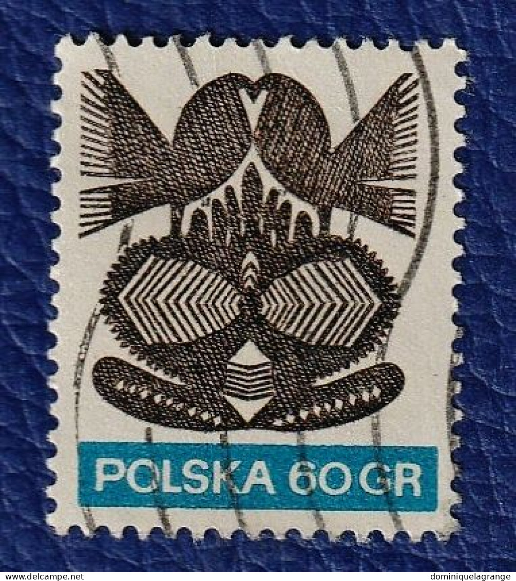 10 Timbres De Pologne "symboles" De 1965 à 1976 - Collezioni