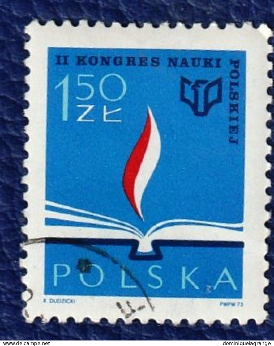 10 timbres de Pologne "symboles" de 1965 à 1976