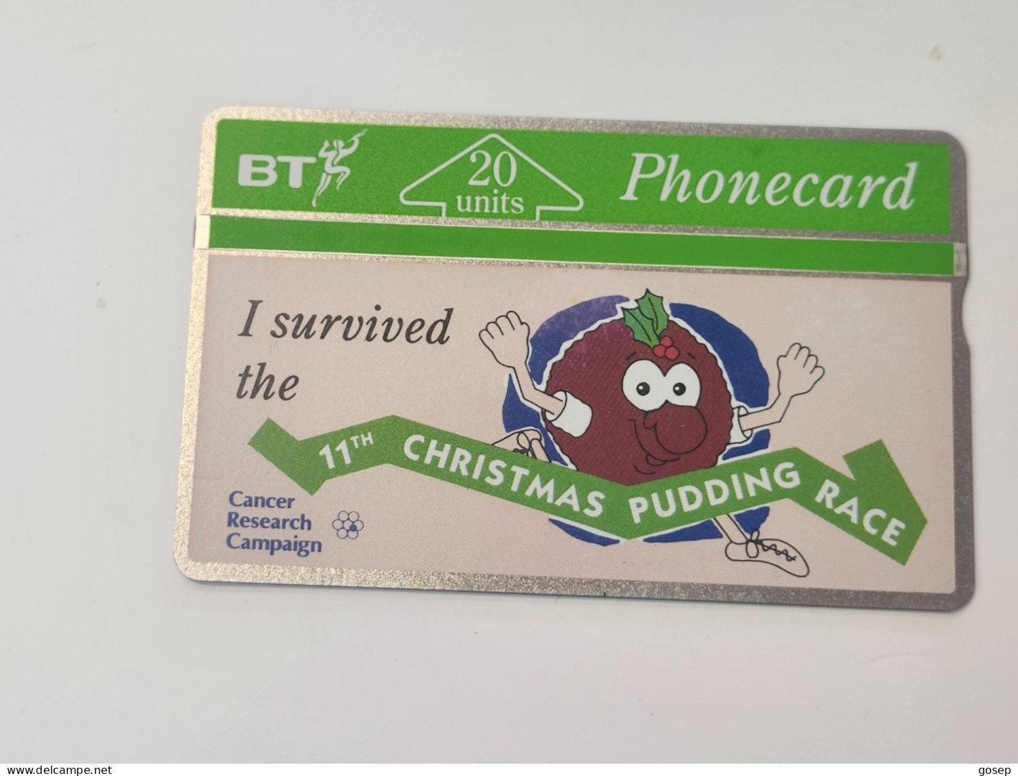 United Kingdom-(BTI023)-CHRISTMAS PUDDING RACE-(28)-(20units)(112B74368)(tirage-4.457)price Cataloge-5.00£-mint) - BT Emissioni Interne