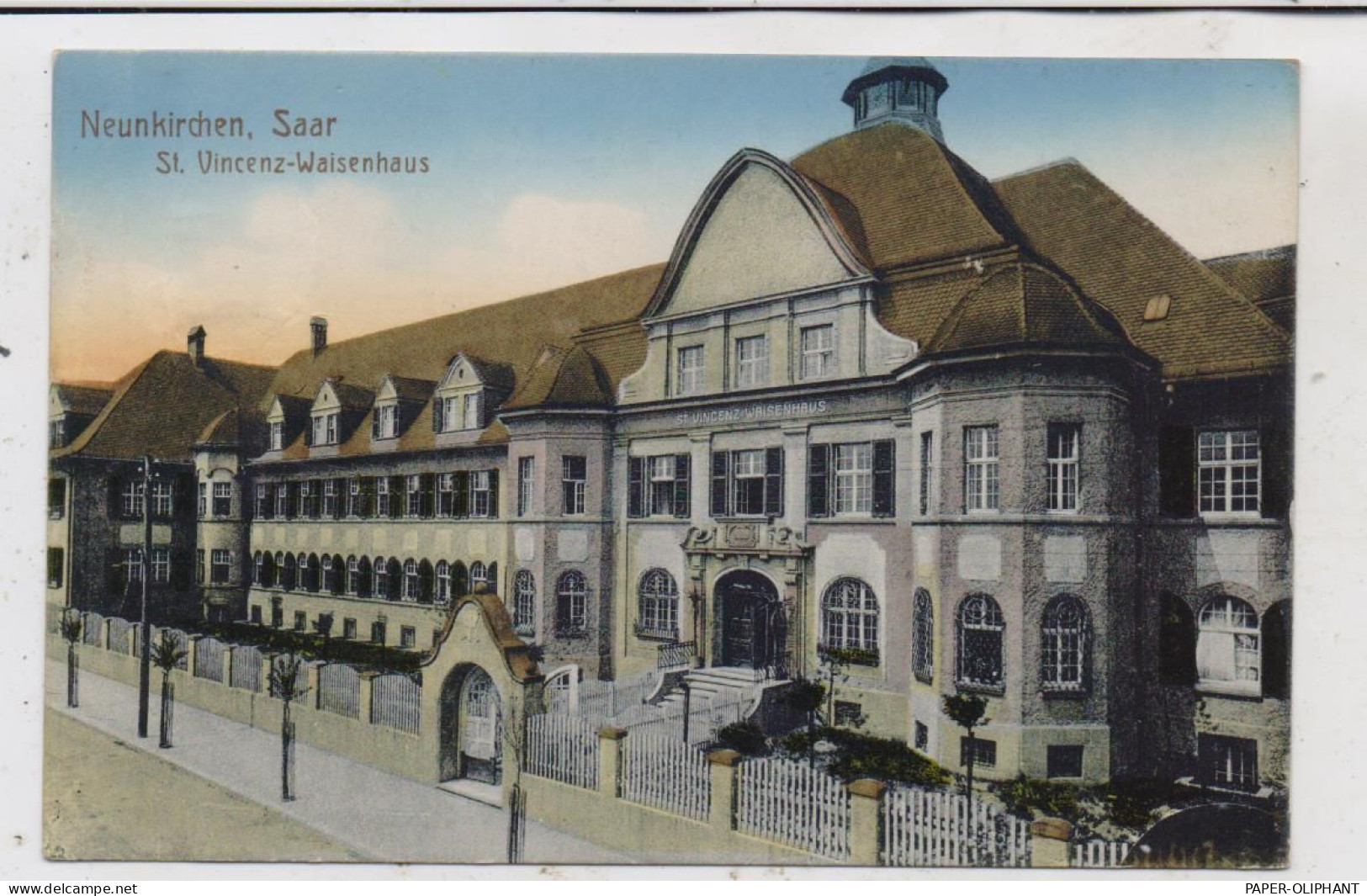 6680 NEUNKIRCHEN, St. Vinzenz Waisenhaus, 1918 - Kreis Neunkirchen