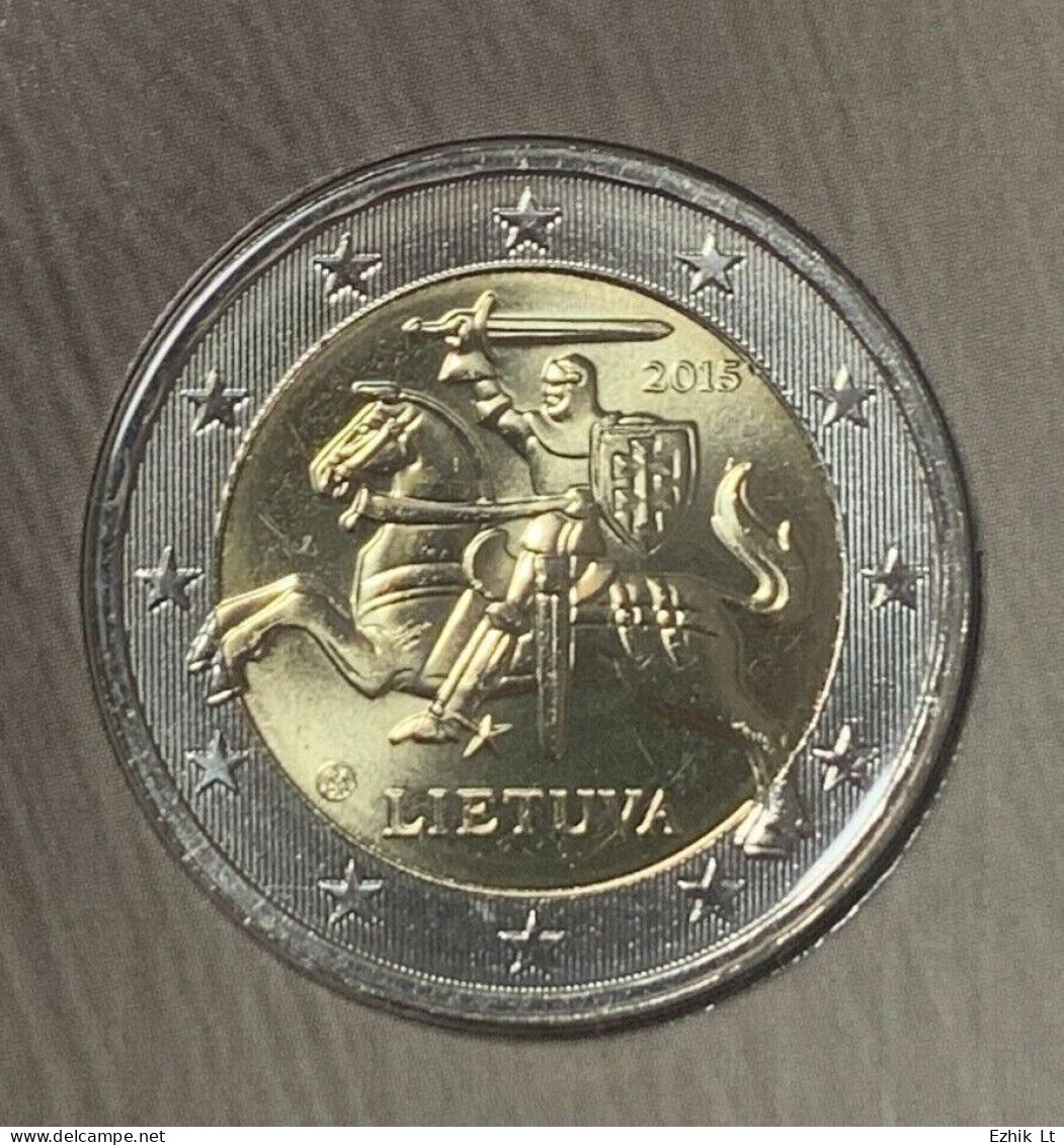 LITHUANIA 2015 UNC/BU Mint 8 COIN Set 1 Cent - 2 EUR. First Euro Set! KM#205-212 - Lituanie