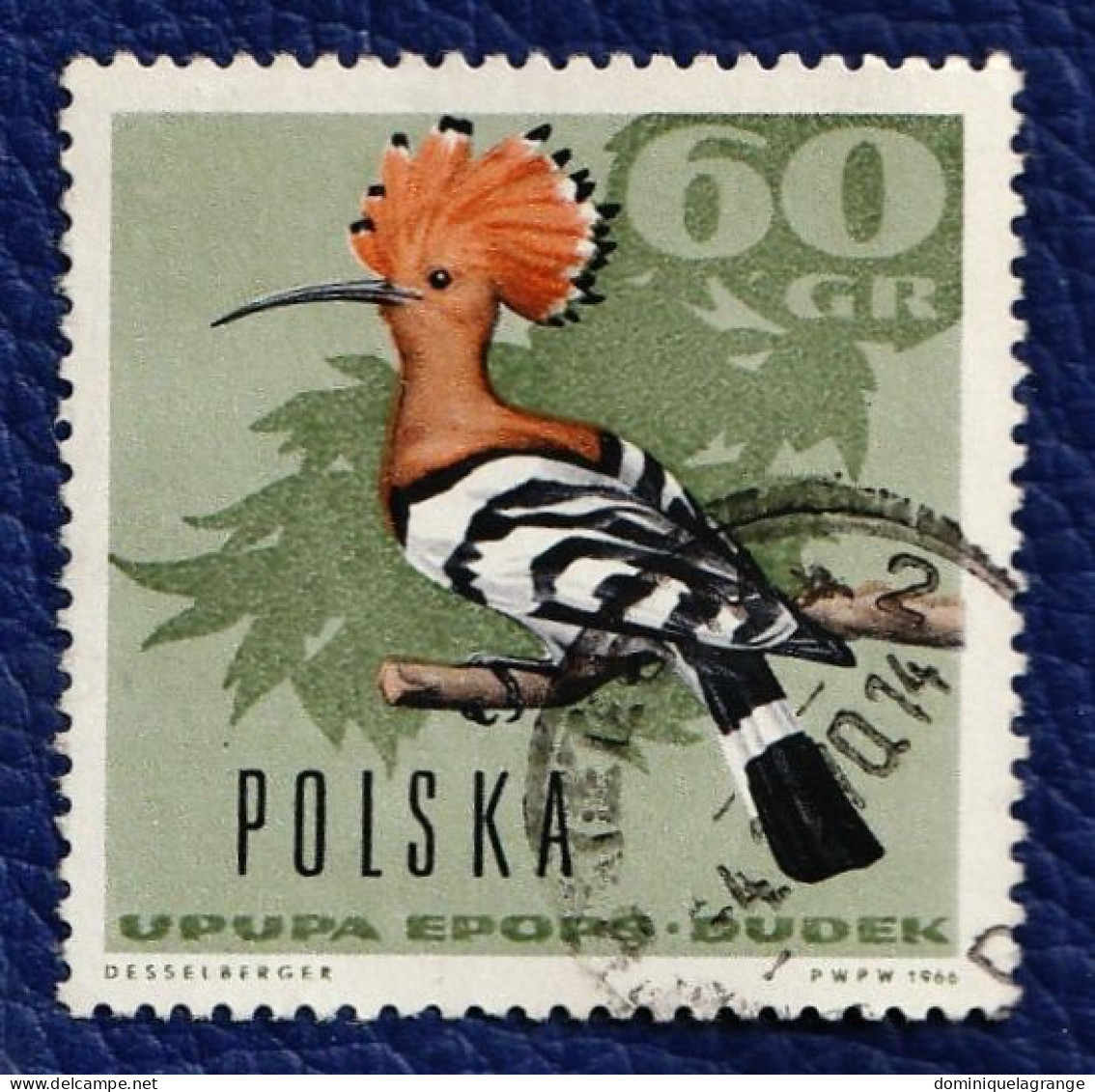 9 timbres de Pologne "animaux" de 1964 à 1972
