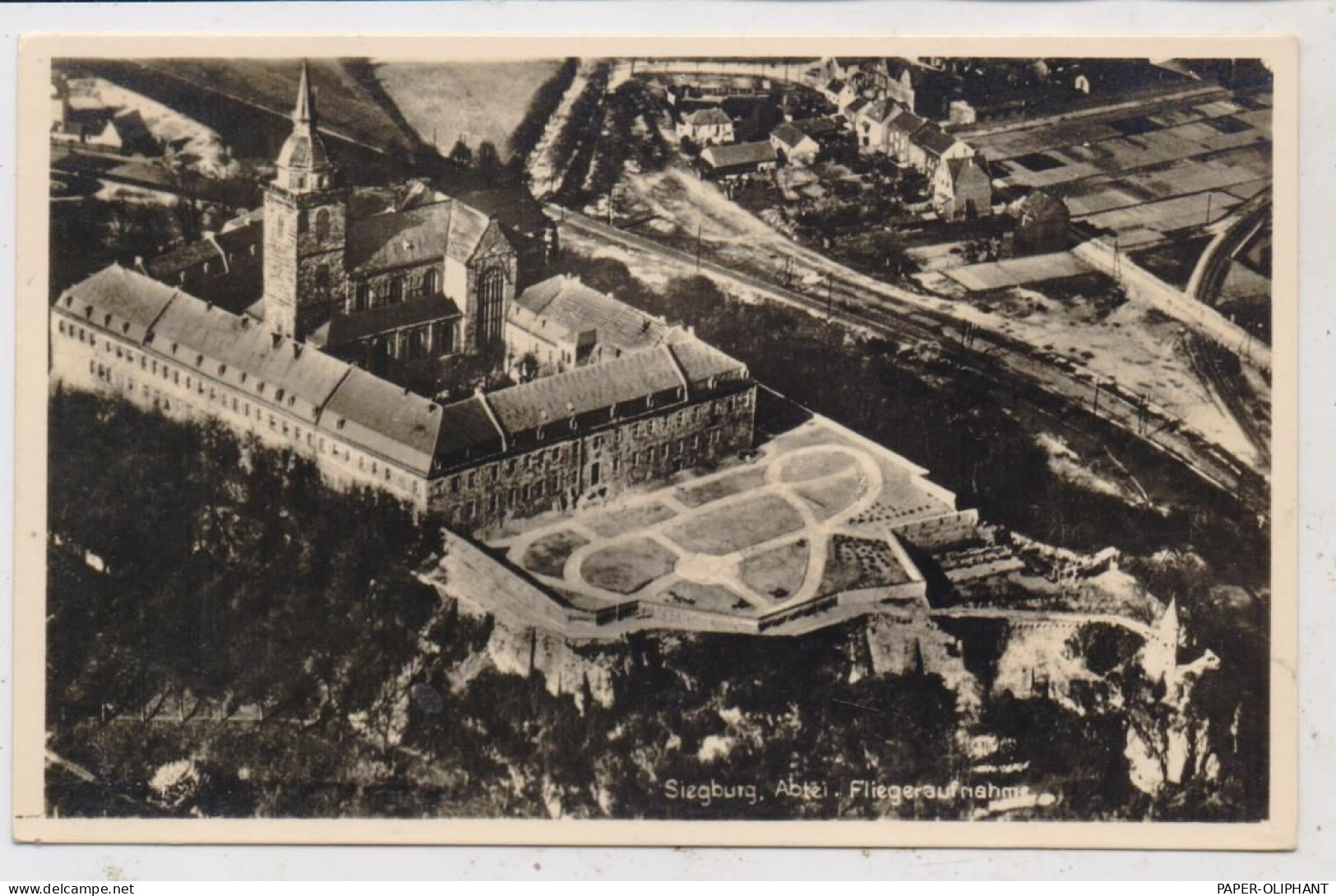 5200 SIEGBURG, Abtei Und Umgebung, Fliegeraufnahme 1942 - Siegburg