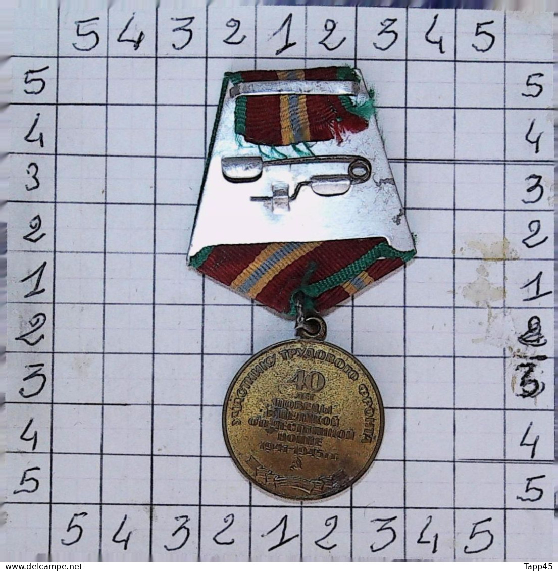 Médailles & Décorations Russe >Couleur Or >T 3/ PL Milit.11) 9 - Russia
