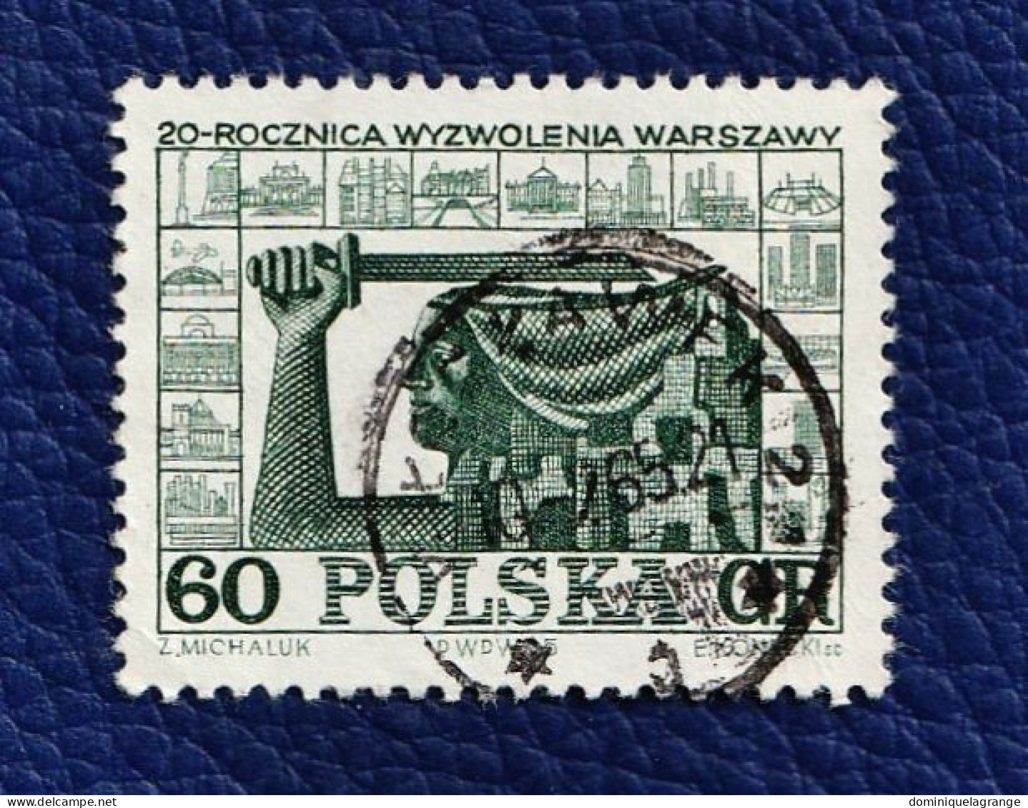 10 Timbres De Pologne "arts" De 1956 à 1972 - Collections