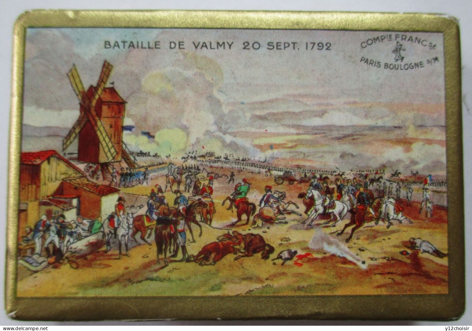 BOITE NEUVE CONTENANT 100 PLUMES SERGENT MAJOR SUPERIEURE BLANZY-CONTE-GILBERT  " BATAILLE DE VALMY 1792 " - Federn