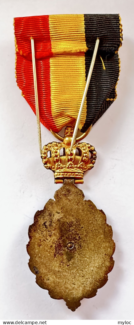 Médaille Décoration Civile. Prévoyance Voorzorg. 1ere Classe. Avec Rosace. Avec écrin. - Profesionales / De Sociedad