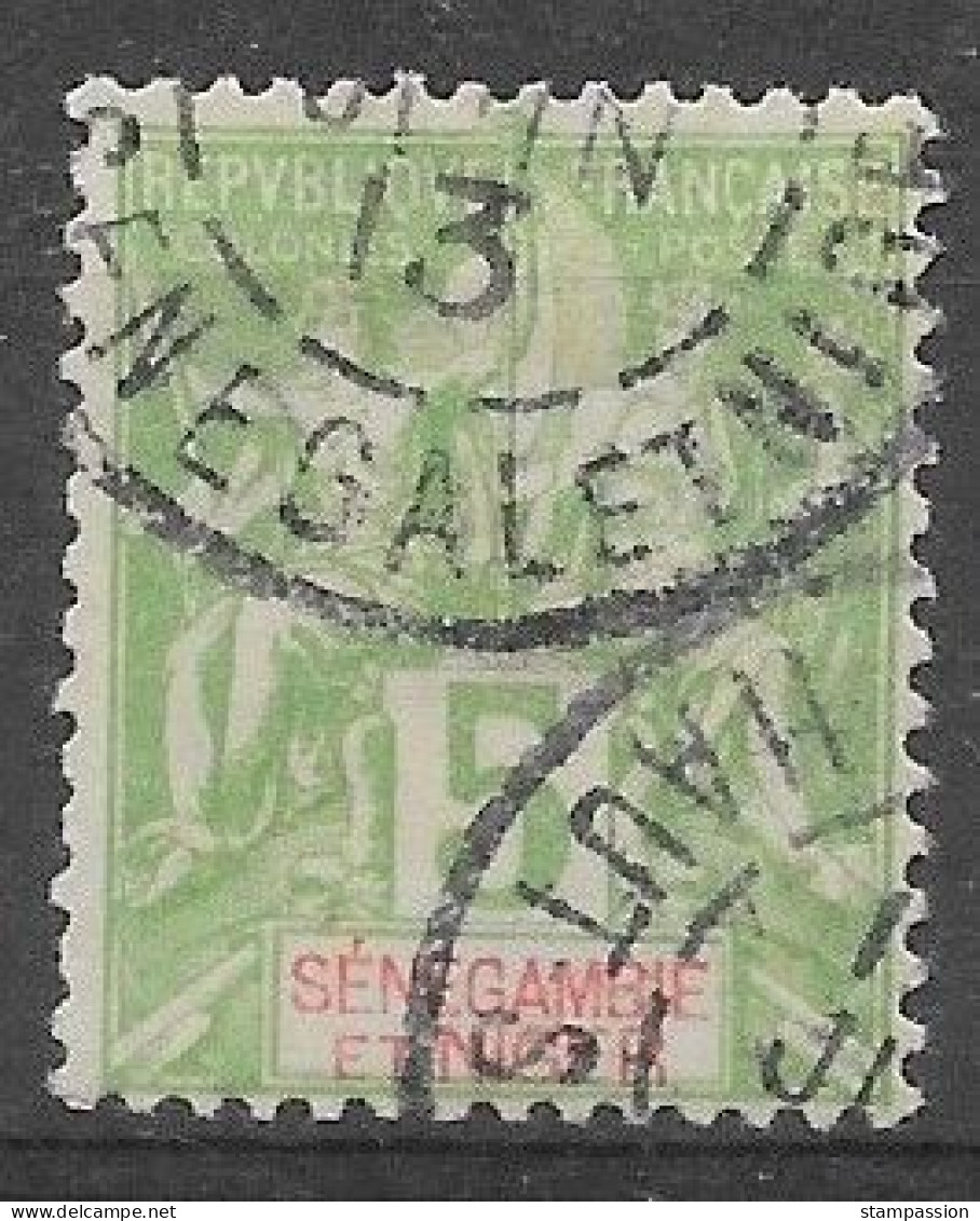 SENEGAMBIE & NIGER 1903 - N° YT 4 - Oblitéré - Usati