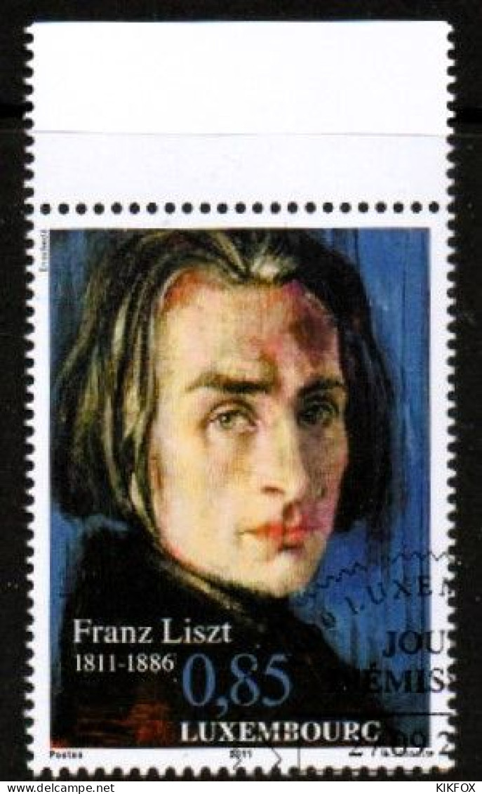 LUXEMBOURG, LUXEMBURG 2011, MI 1916, GEBURTSTAG FRANZ LISZT, ESST GESTEMPELT, OBLITERE - Gebruikt