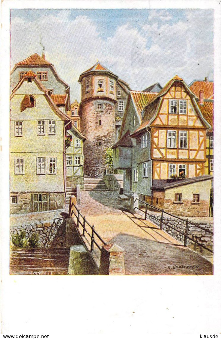 Lauterbach - Ankerturm Gel.1942 Bahnpost - Lauterbach