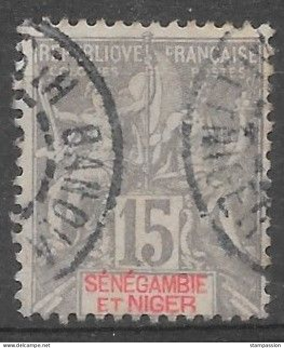 SENEGAMBIE & NIGER 1903 - N° YT 6 - Oblitéré - Usados