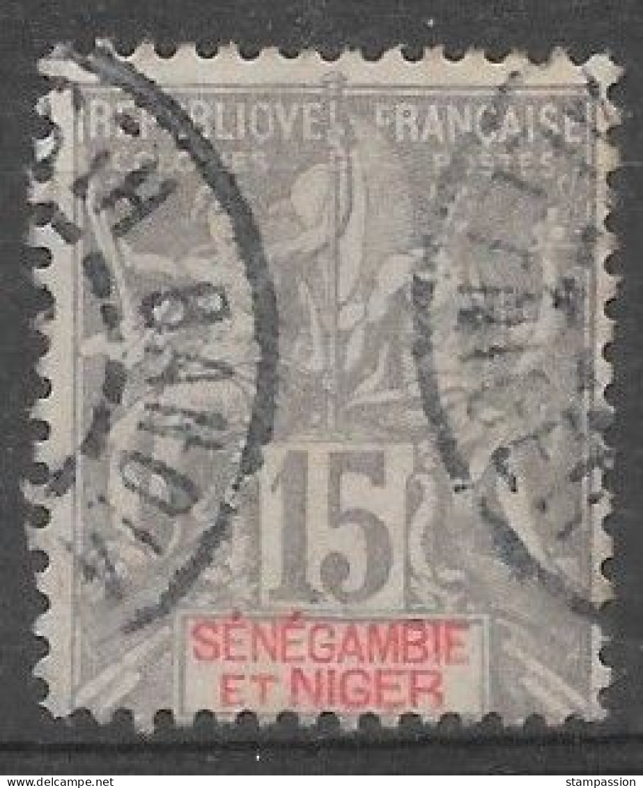 SENEGAMBIE & NIGER 1903 - N° YT 6 - Oblitéré - Oblitérés