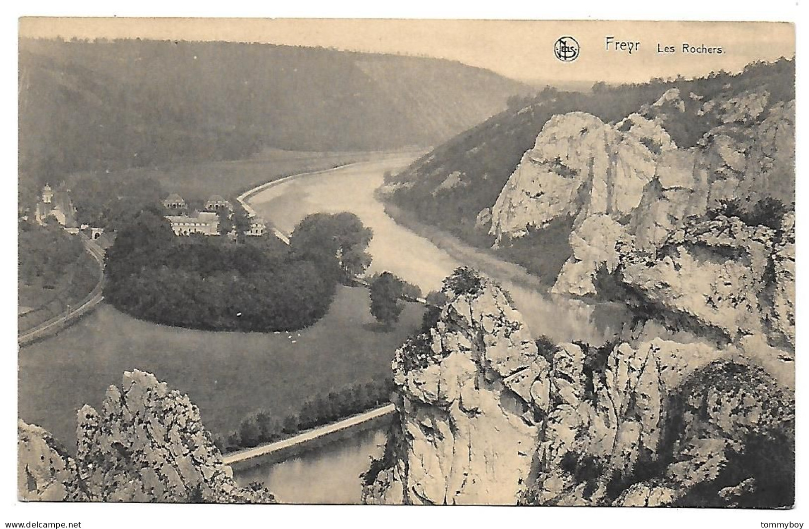 CPA Freyr, Les Rochers - Hastière