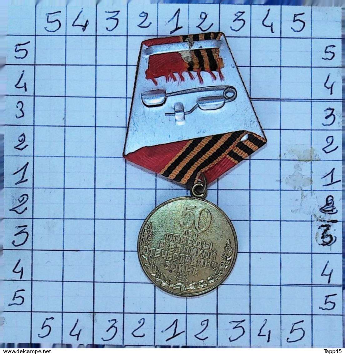 Médailles & Décorations Russe >Couleur Or >T 3/ PL Milit.11) 10 - Rusia