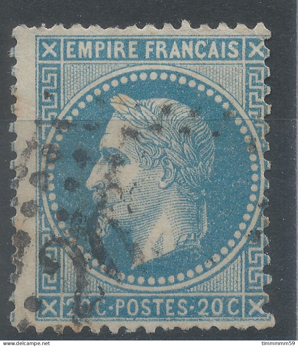 Lot N°77770   Variété/n°29A, Oblitéré GC, Piquage - 1863-1870 Napoléon III Lauré