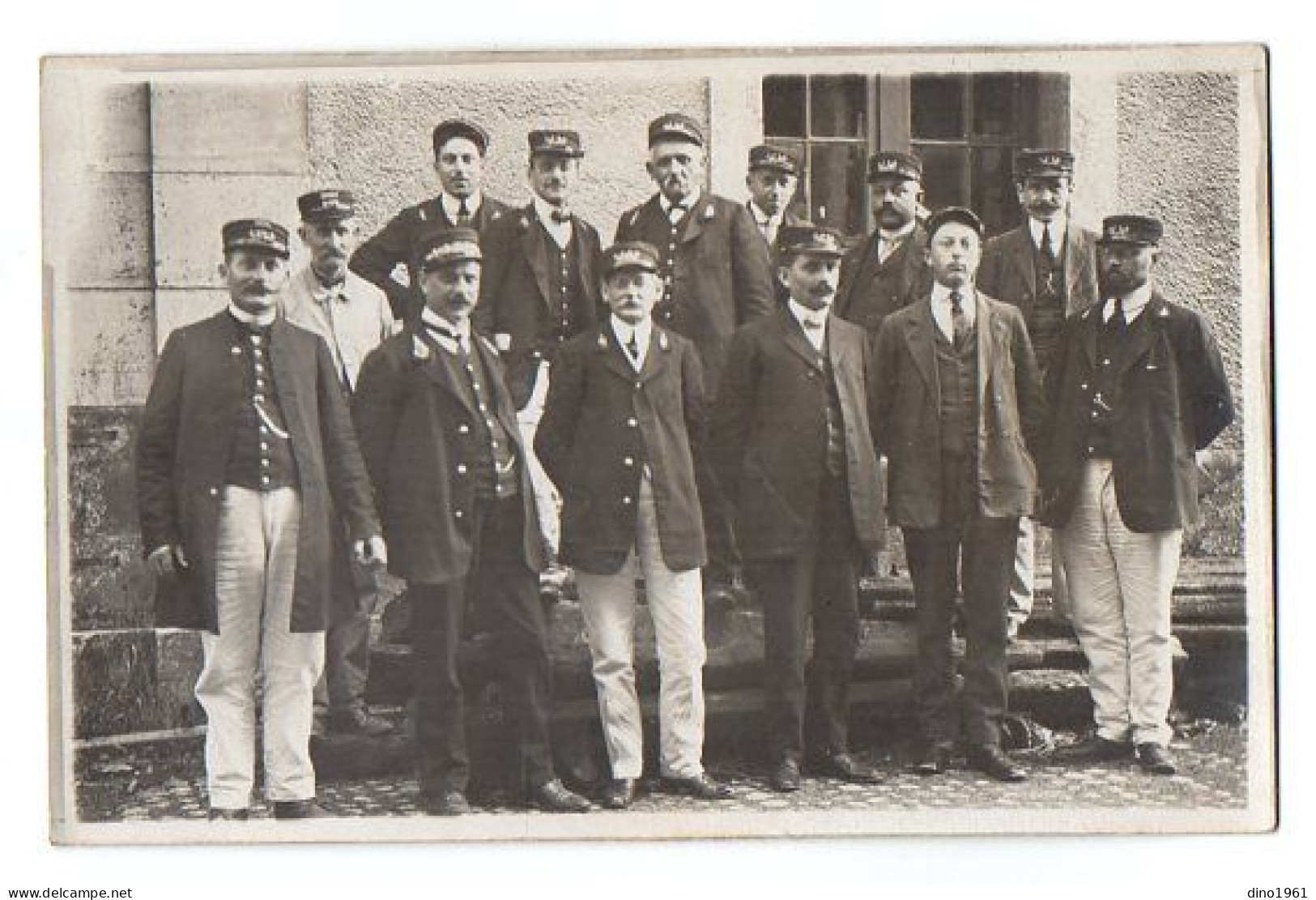 CPA 3405 - Carte Photo - Métier - Agents De La Cie Des Chemins De Fer De L'Est De PARIS à STRASBOURG - - Autres & Non Classés