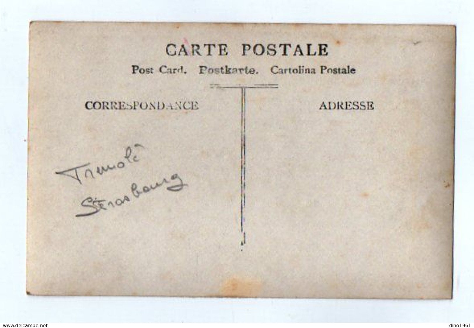 CPA 3405 - Carte Photo - Métier - Agents De La Cie Des Chemins De Fer De L'Est De PARIS à STRASBOURG - - Other & Unclassified