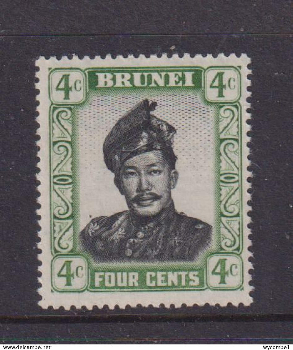 BRUNEI - 1952+ Sultan Omar Ali Saifuddin 4c Never Hinged Mint - Brunei (...-1984)