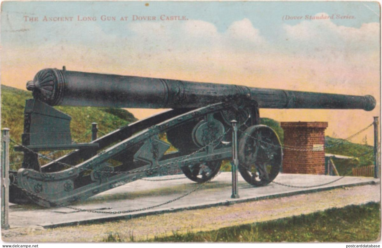 The Ancient Long Gun At Dover Castle - Dover