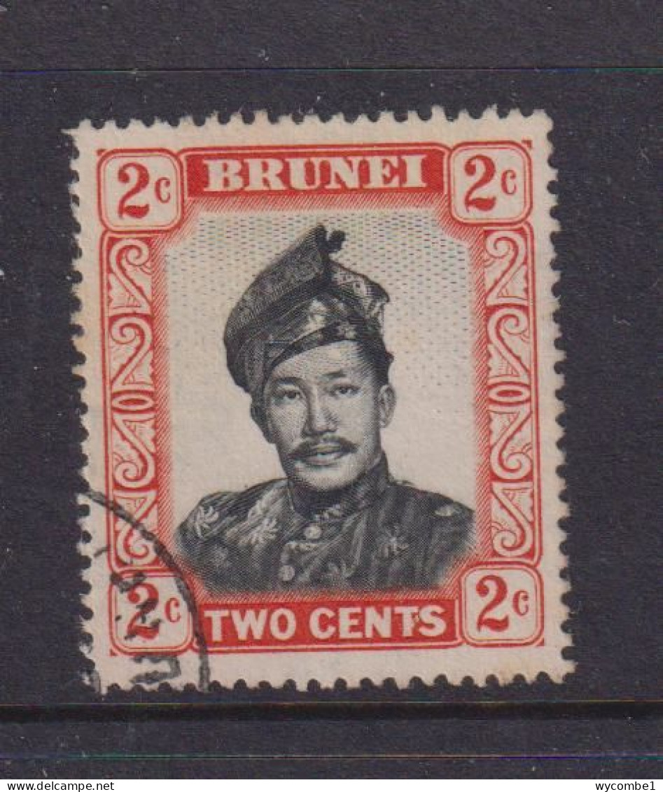 BRUNEI - 1952+ Sultan Omar Ali Saifuddin 2c Used As Scan - Brunei (...-1984)