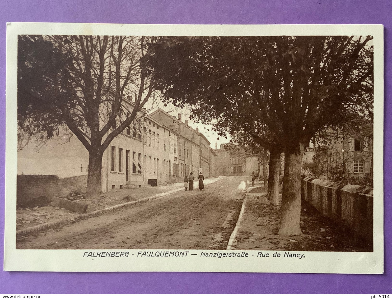 57    FAULQUEMONT  Rue De Nancy    Très Bon état - Faulquemont