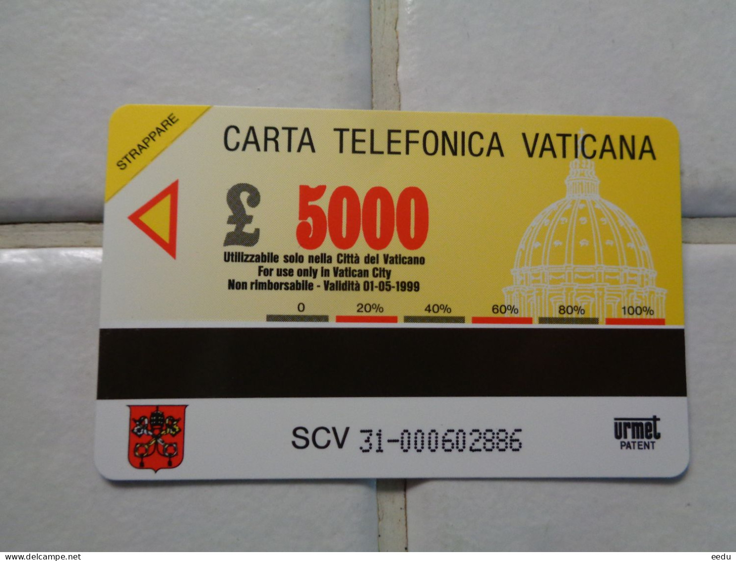 Vatican Phonecard - Vaticaanstad