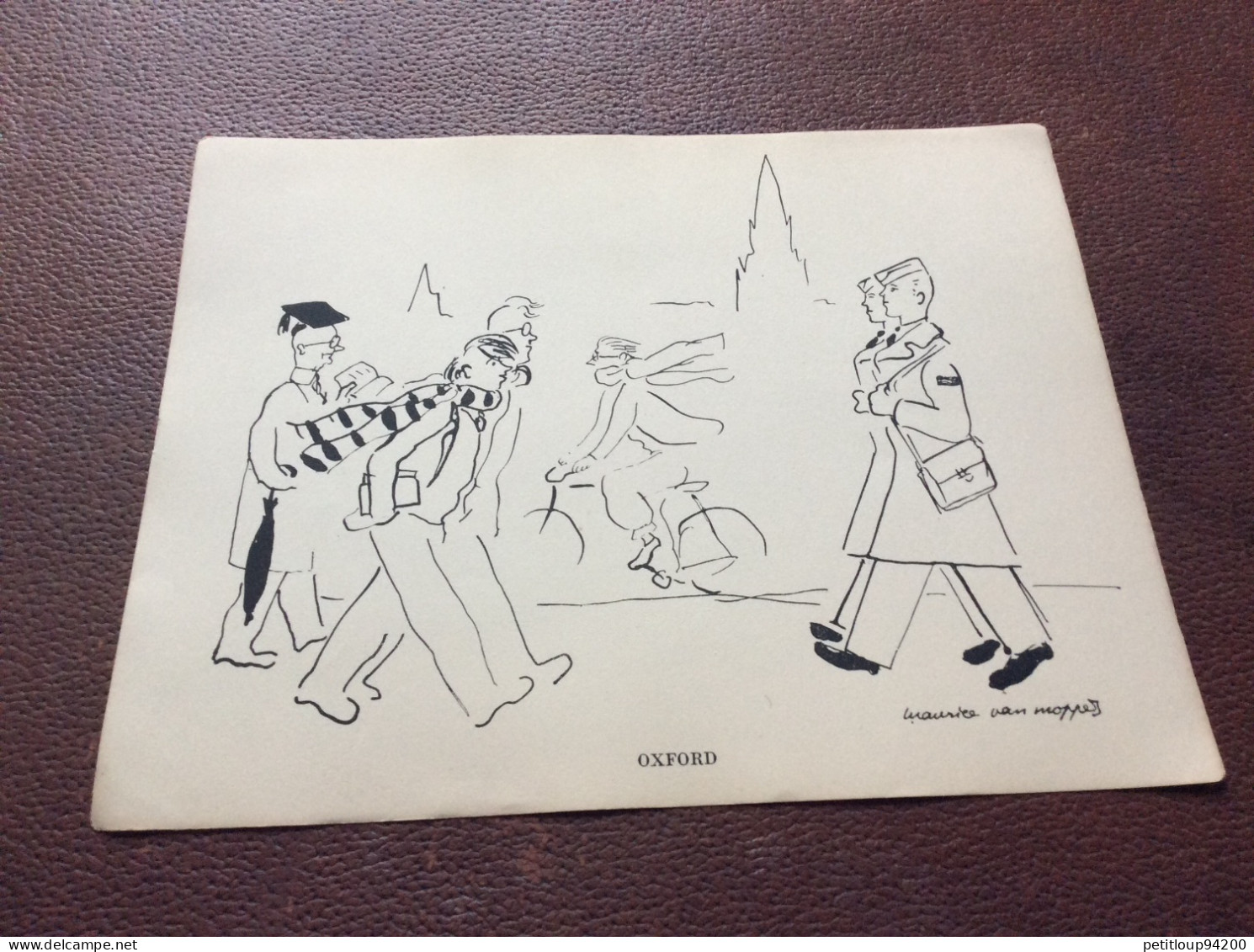 LONDRES EN GUERRE 17 Caricatures MAURICE VAN MOPPES  Editions Pierre Tremois  1600 EXEMPLAIRES  No 758  NOVEMBRE 1944 - Sonstige & Ohne Zuordnung