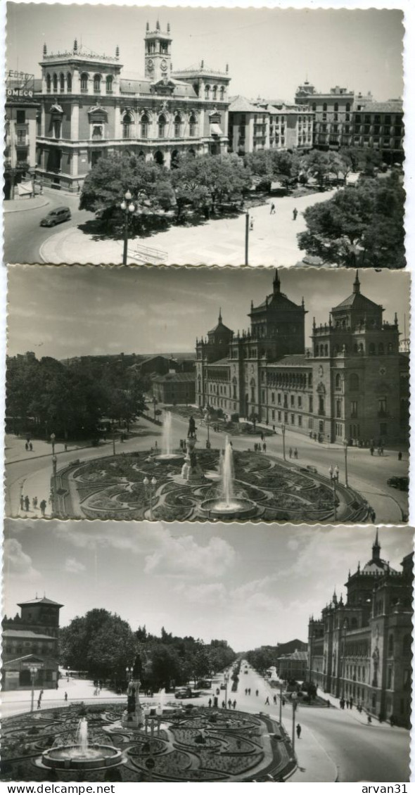 VALLADOLID - LOTE De 13 SEMIMODERNAS POSTALES   ==========>   PUERTO De ENVIO GRATUITO - - Valladolid