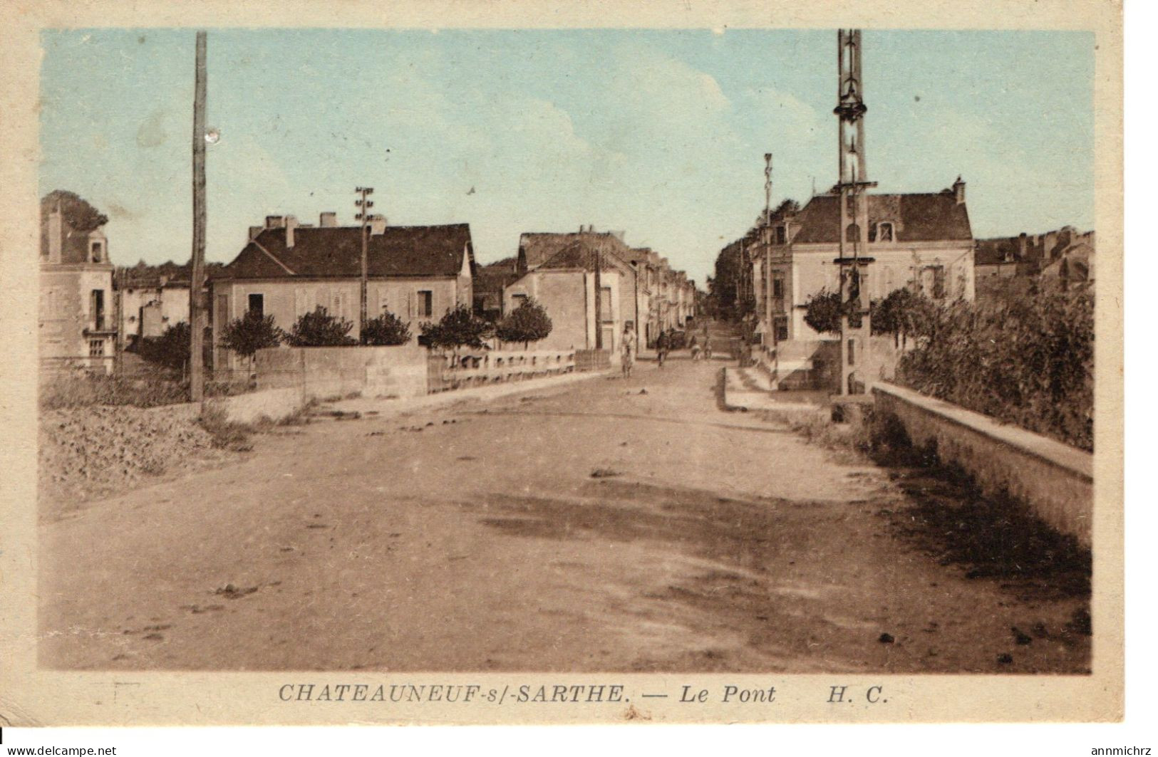 CHATEAUNEUF SUR SARTHE LE PONT - Chateauneuf Sur Sarthe