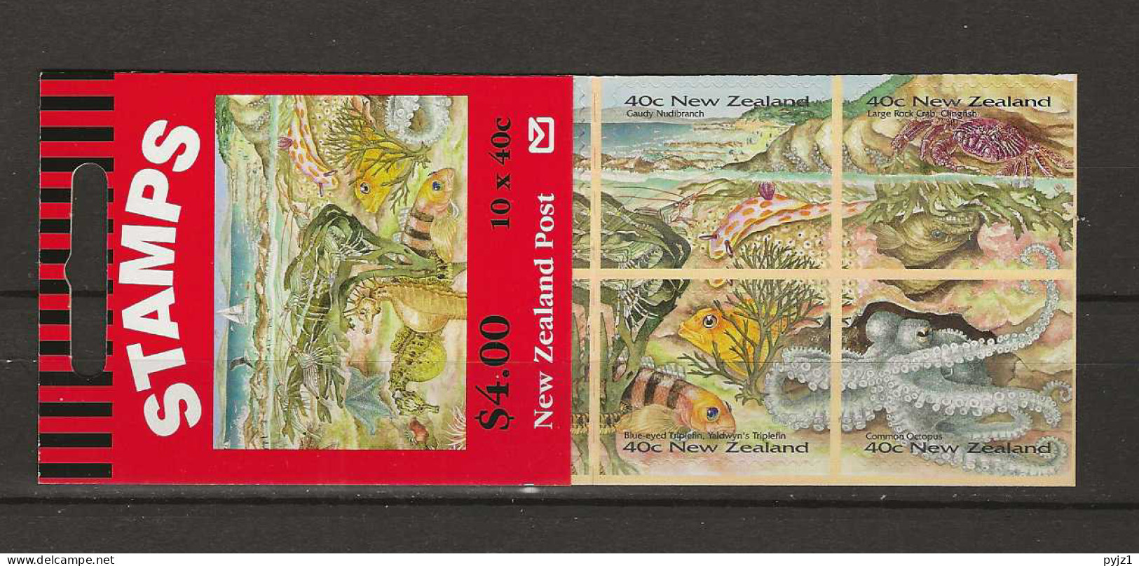 1996 MNH New Zealand Booklet Mi 1538-47 Postfris** - Booklets