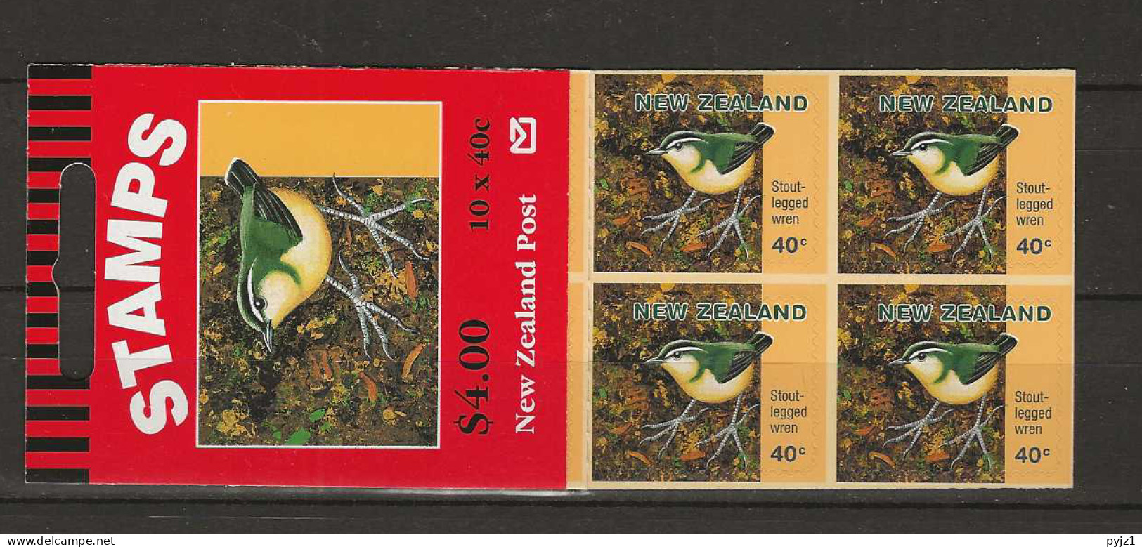 1996 MNH New Zealand Booklet Mi 1564 Postfris** - Booklets