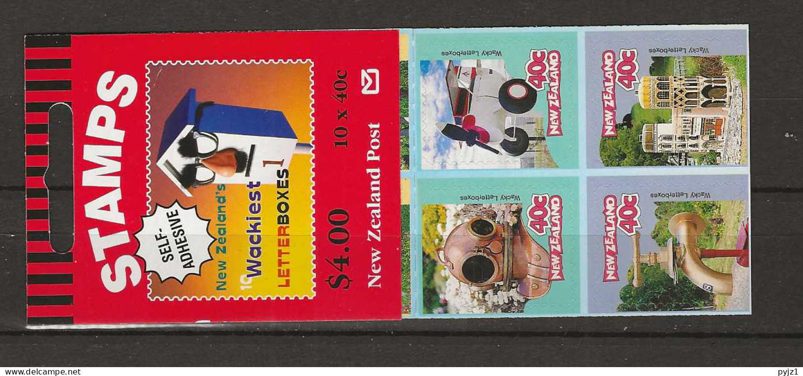 1997 MNH New Zealand Booklet Mi 1590-89 Postfris** - Cuadernillos