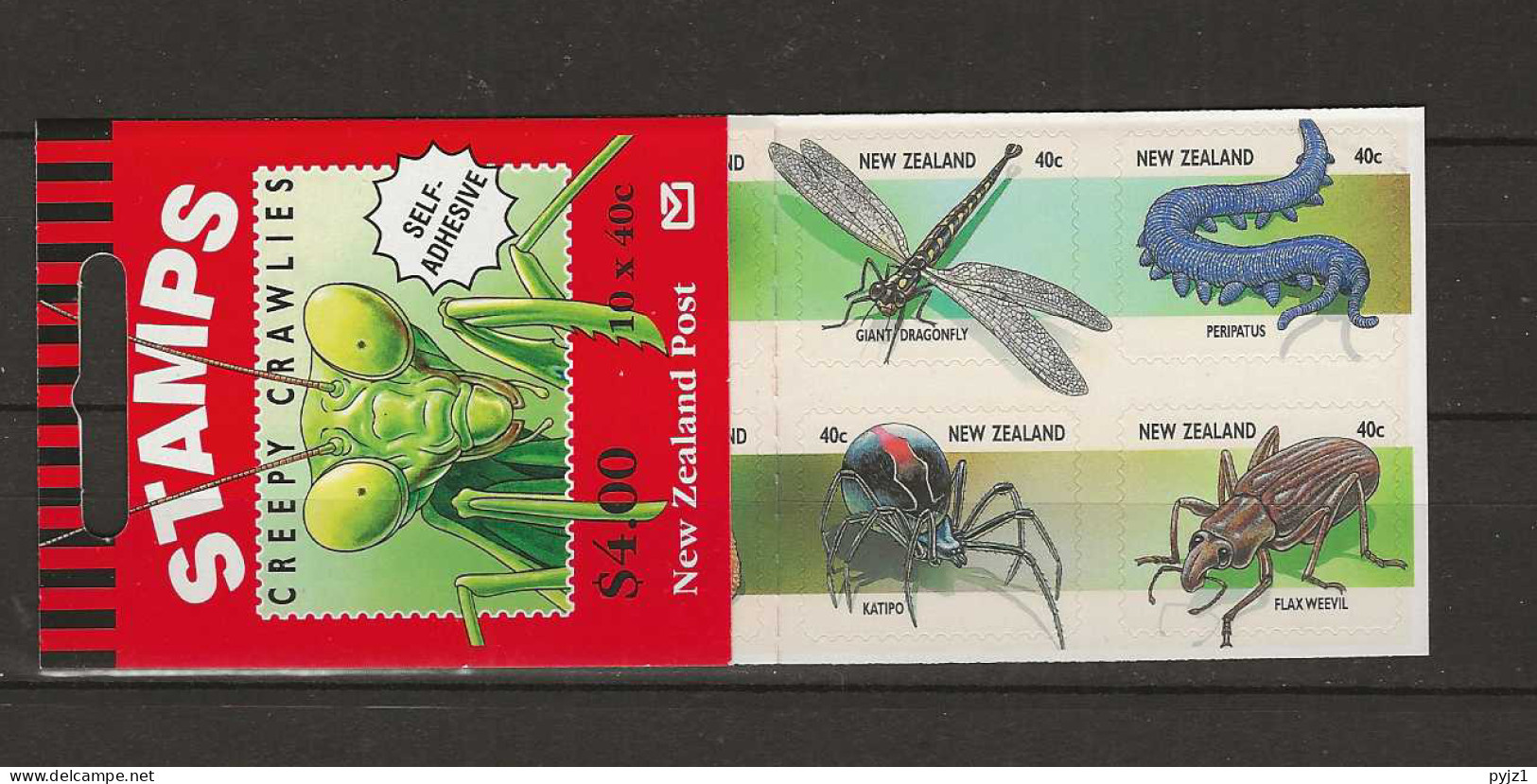 1997 MNH New Zealand Booklet Mi 1528=37 Postfris** - Postzegelboekjes