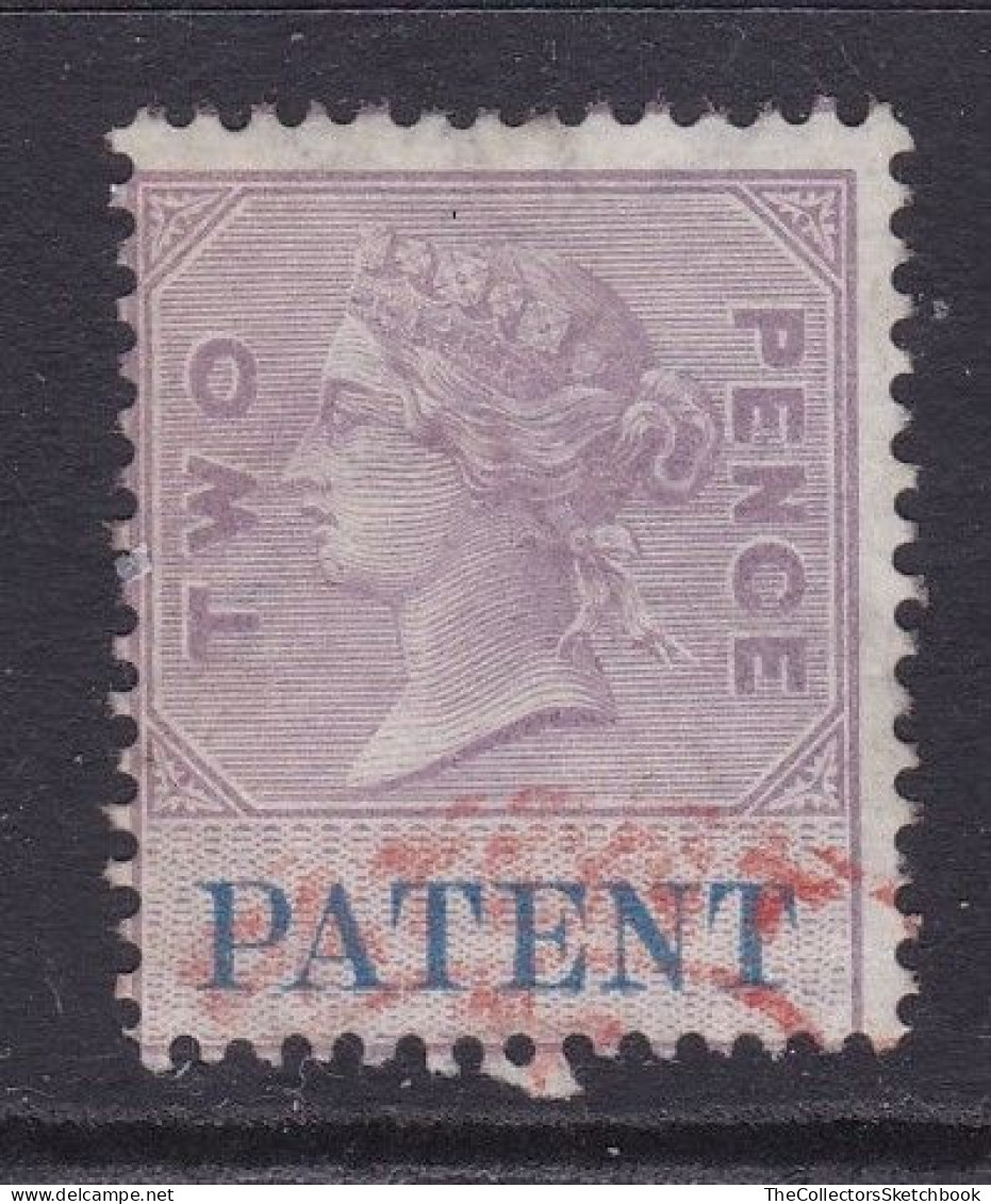 GB Fiscal/ Revenue Stamp.  Patent - 2d Lilac And Blue  Barefoot 25 Good Used - Revenue Stamps