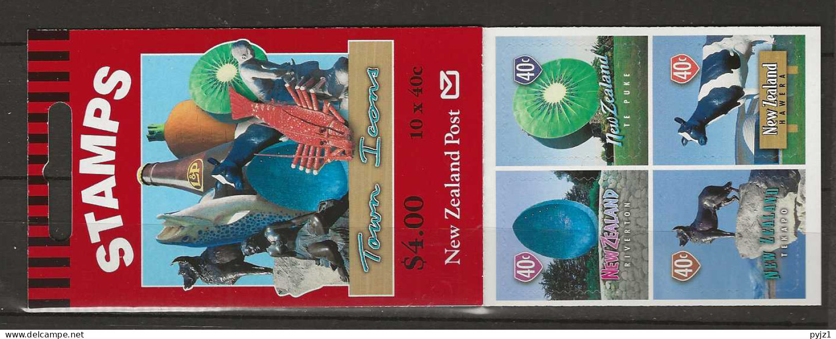 1998 MNH New Zealand Booklet Mi 1719 Postfris** - Booklets