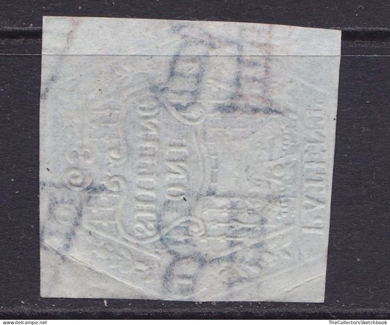 GB Fiscal/ Revenue Stamp.  Patent - 1/- Deep Blue Good Used - Revenue Stamps