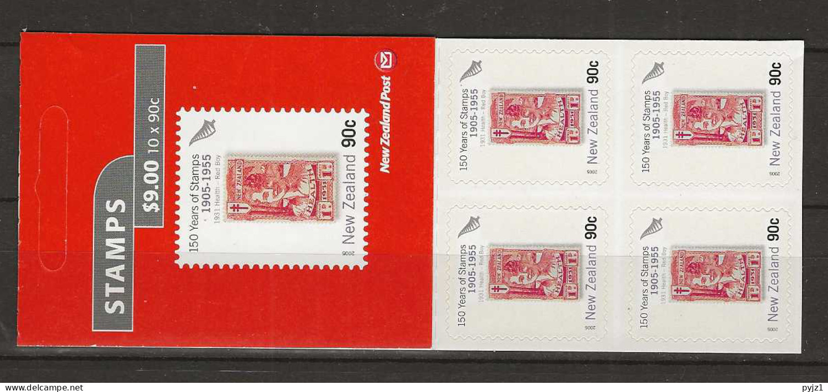 2005 MNH New Zealand Booklet Mi 2251 Postfris** - Booklets