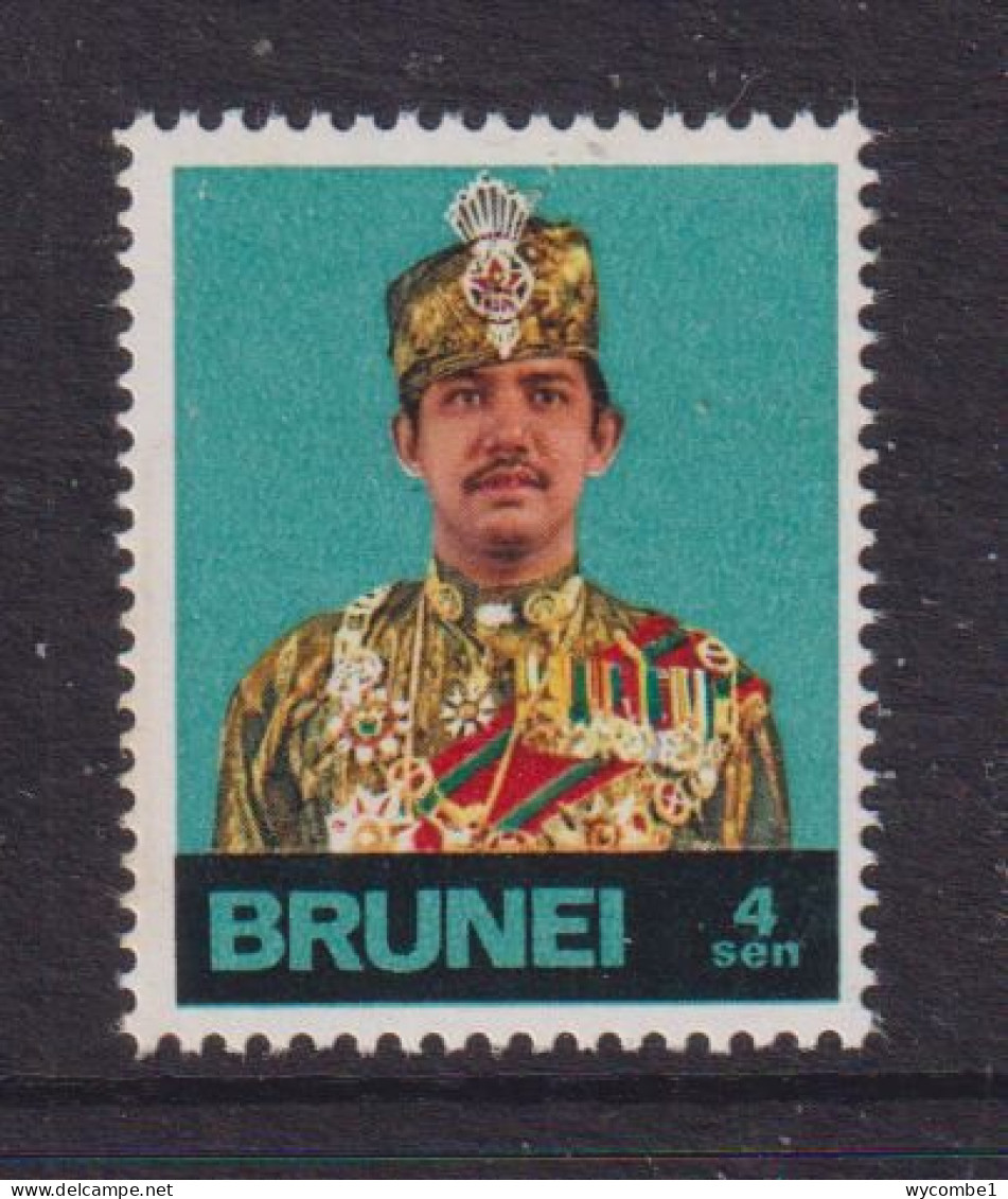 BRUNEI - 1975+ Sultan Definitives 4c Never Hinged Mint - Brunei (1984-...)