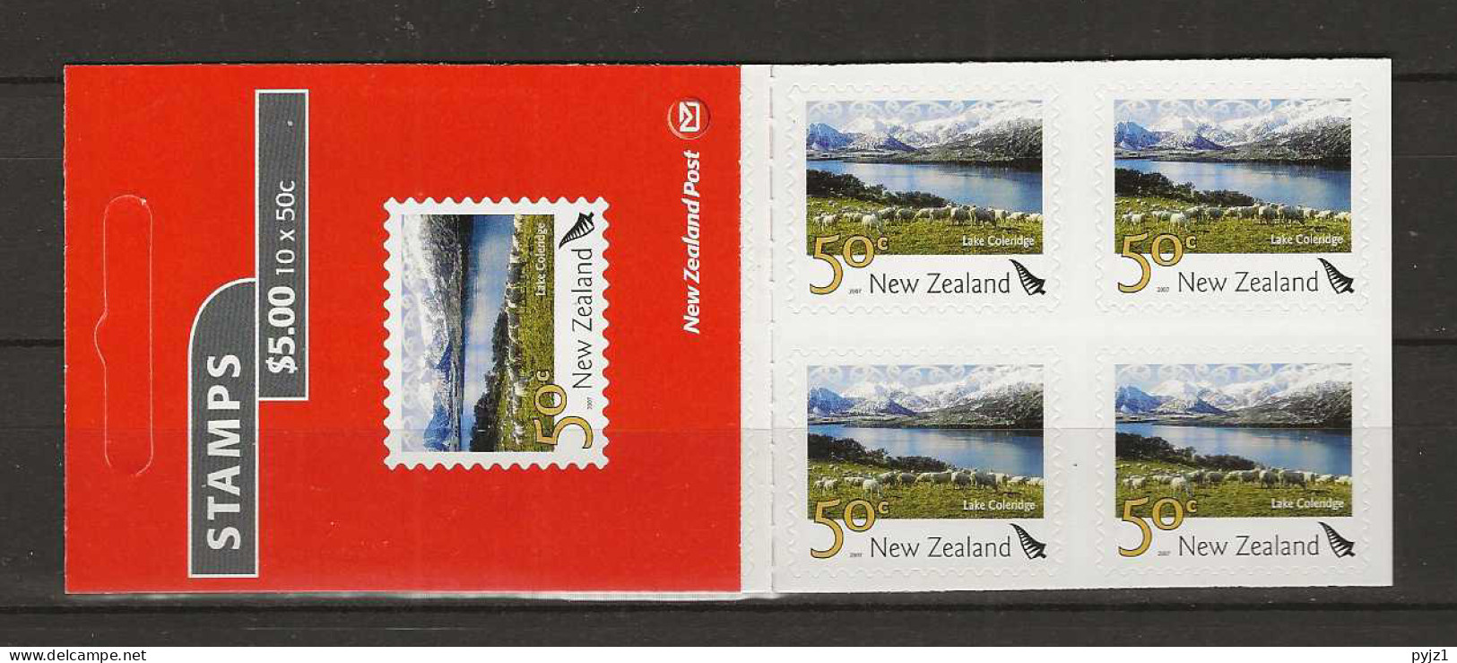 2007 MNH New Zealand Booklet Mi 2412 Postfris** - Carnets