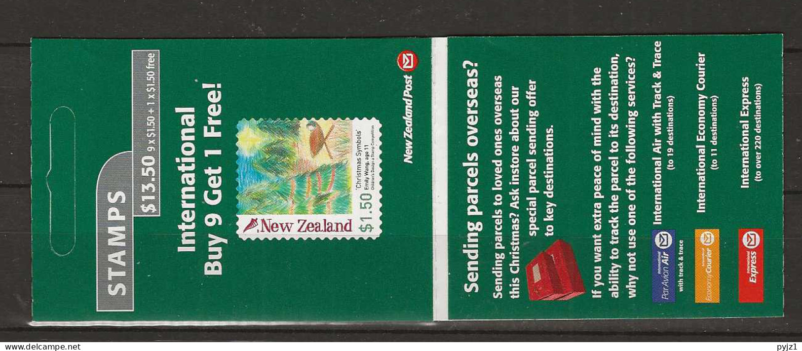 2007 MNH New Zealand Booklet Mi 2463 Postfris** - Carnets