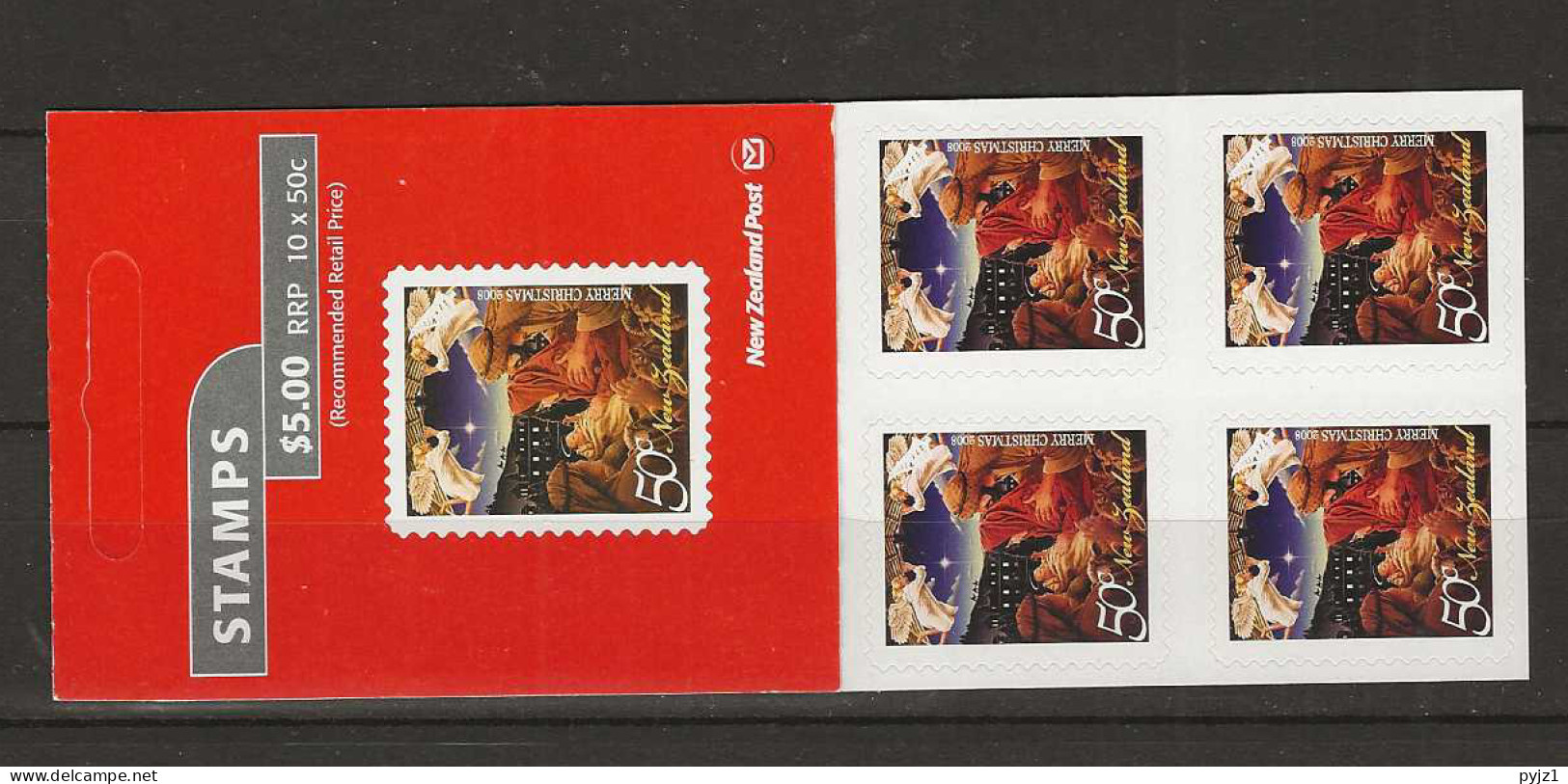 2008 MNH New Zealand Booklet Mi 2554 Postfris** - Carnets