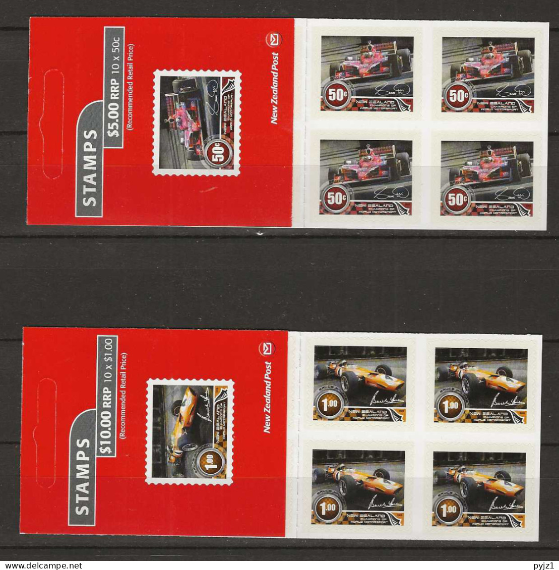 2009 MNH New Zealand Booklet Mi 2574-75 Postfris** - Postzegelboekjes